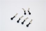 Body Clips + Aluminium Mount For 1/18 To 1/10 Models - 6pcs set - GPM BCM001S