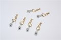 alt="Body Clips + Aluminium Mount For 1/36 To 1/16 Models - 6pcs set - GPM BCM003XS" title="Body Clips + Aluminium Mount For 1/36 To 1/16 Models - 6pcs set - GPM BCM003XS"
