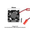 Frame Waterproof Cooling Fan 30x10mm High Speed 23000RPM - GPM FAN3010A