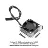 6061-T6 Alloy Metal Frame Waterproof Cooling Fan 30x10mm High Speed 28000RPM - GPM FAN3010