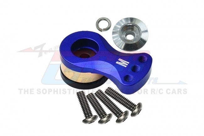Aluminum Hi-Torque Servo Saver For 25T Spline Output Shaft - 1 Piece Gray Silver RC Car Part - View #13