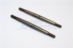 Tie Rods Spring Steel 4mm Clockwise ise And Anticlockwise Turnbuckles (Total LenGTh 70mm.both Sides Thread 9.5mm.body 51mm) - 1PR - GPM T470TL95S