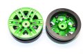 alt="Aluminum 6 Spokes 1.9'' Wheels With Plastic Wheel Frame - 2pc Set - GPM PW1906BK/2" title="Aluminum 6 Spokes 1.9'' Wheels With Plastic Wheel Frame - 2pc Set - GPM PW1906BK/2"