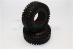 1.9'' Rubber Tires With Foam Inserts (Outer Diameter 114mm, Tire Width 44mm) - 1pr - GPM TIRE1944