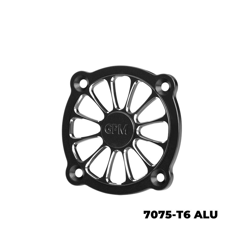FAN 80mmディープリム　フロント GPM 7075-T6 Aluminum Cooling Fan Cover 40x40mm GPM40P Precision