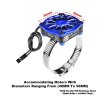 7075-T6 Alloy+316 Stainless Steel 40x40mm Cooling Fan Ajustable For 40-56 Series Motor - GPM GPM3357FAN