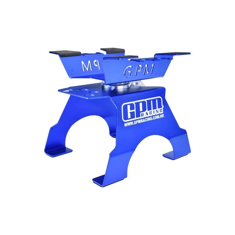 GPM Large Aluminum RC Car / Truck Stand With Shock Holder For 1/5 , 1/6 , 1/7 , 1/8 , 1/10 Model - GPM GPM/STAND/V2
