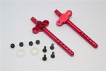Gmade KOmodo 1/10 Gs01 Electric 4WD Vehicle Aluminium Front/Rear Body Post With Mount - 2pcs set (For KOmodo / Sawback) - GPM SW201F/R