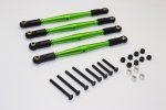 Gmade 1/10 Gs01 Sawback 4WD Vehicle Aluminium Lower Anti-thread Tie Rod - 4pcs set - GPM SW1605 Gmade 1/10 Gs01 Sawback 4WD Vehicle Aluminium Lower Anti-thread Tie Rod - 4pcs set - GPM SW1605