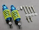 HPI Sprint Alloy Ball Top Damper (55mm) With 1.5mm Coil Spring & Alloy Collars & Washers & Screws - 1pr set - GPM DF055