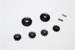 HPI WR8 Fluorescent x Steel#45 Bevel Gears - 6pcs set (For Bullet MT 3.0 / Bullet ST Fluorescent X / WR8 Fluorescent x) - GPM WR81200 HPI WR8 Fluorescent x Steel#45 Bevel Gears - 6pcs set (For Bullet MT 3.0 / Bullet ST Fluorescent X / WR8 Fluorescent x) - GPM WR81200