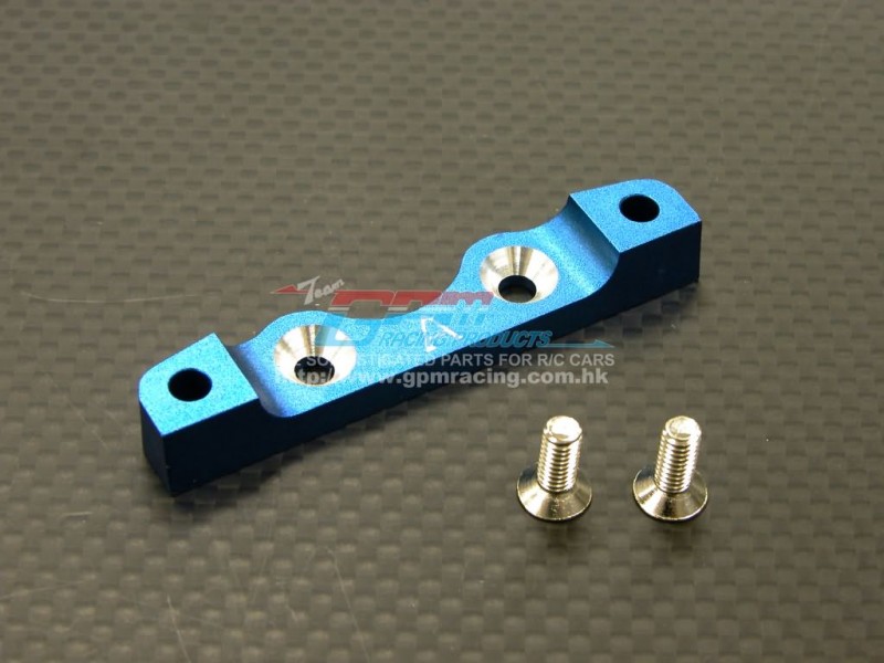 Kyosho Inferno MP 7.5 Option Alloy Lower Arm Bulk For Front Gear Box(Caster 2deg,Toe-in +2deg) With Screws - 1pc set - GPM MP7508RA