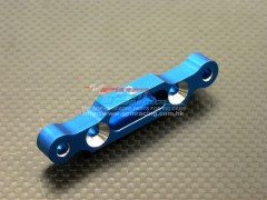 Parte Alluminio Gpm Per Auto Rc GPM Kyosho Mini Inferno Upgrade Pièces Aluminium Rear Gear Box Mount Connector (Linking Tie Rod & Gear Box Mount) - 1Pc Blue Ricambi Kyosho Mini Inferno