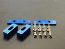 Kyosho Inferno MP 7.5 Option Alloy Adjustable Engine Mount With Heat Sink & Screws & E-clips - 4pcs set - GPM MP75080