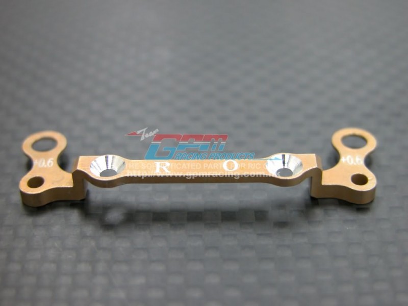 Kyosho Mini-Z AWD Alloy Rear Knuckle Arm Holder (0mm, Thick 0.6mm) - 1pc GPM Design - GPM MZA031R/006G