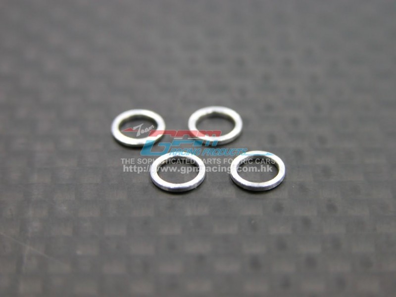 Kyosho Mini-Z AWD Alloy Shims Use For Knuckle Arm (Thick 0.5mm) - 4pcs set - GPM MZA2105