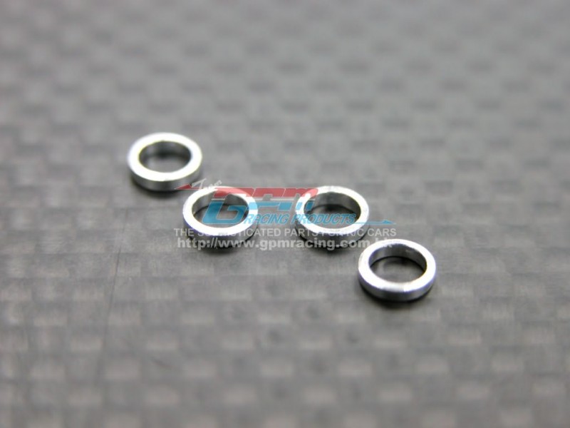 Kyosho Mini-Z AWD Alloy Shims Use For Knuckle Arm (Thick 1.0mm) - 4pcs set - GPM MZA2110