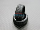 Mini-z AWD Rubber Front/Rear Radial Tires Shape-a (For Ori) 15 Degree - 1pr - GPM MZA889F/R15G