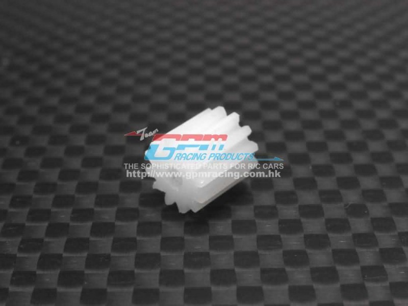 Kyosho Mini-Z Overland Delrin / Titanium Delrin Motor Gear 12T - 1pc - GPM DMOL012T