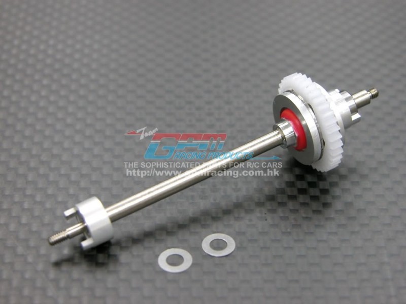 Kyosho Mini-Z Overland Delrin / Titanium Delrin Ball Differential Assembly+Steel Shaft -1/8\" Ball With Shims - 1 set - GPM DMOL100A