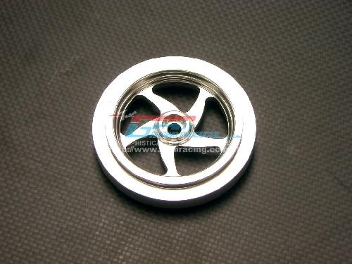 Kyosho Motor Cycle Alloy Front Wheel (5 Swirl) - 1pc - GPM KM0505F