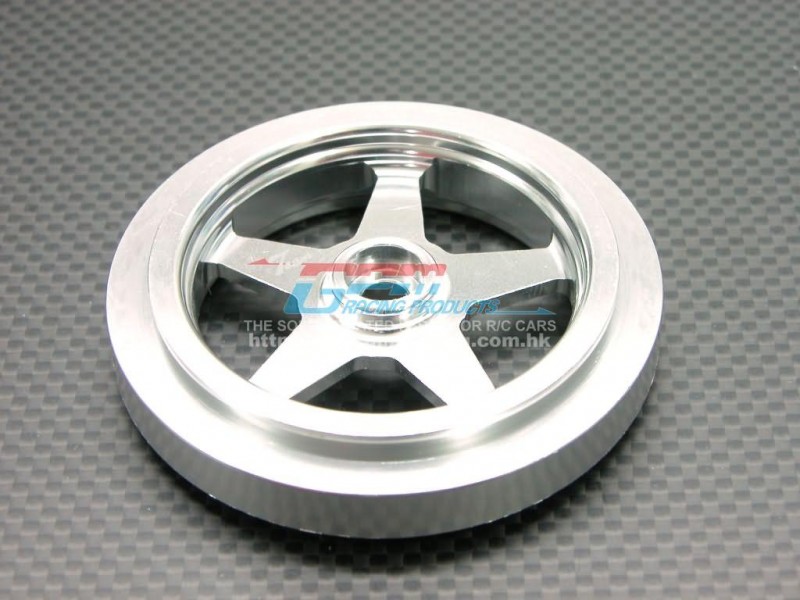 Kyosho Motor Cycle Alloy Front Wheel - Star Shape - 1pc - GPM KM060