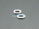 Kyosho Motor Cycle Alloy Oval Washer For Gear Box - 2pcs - GPM KM010
