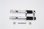 Kyosho Motor Cycle Aluminium Front Shock (Upper Black Lower Silver) - 1set - GPM KM018X/SBK Kyosho Motor Cycle Aluminium Front Shock (Upper Black Lower Silver) - 1set - GPM KM018X/SBK