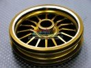 Kyosho Motor Cycle Alloy Rear Wheel Flat(16H) - 1pc - GPM KM0216R Kyosho Motor Cycle Alloy Rear Wheel Flat(16H) - 1pc - GPM KM0216R