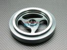 Kyosho Motor Cycle Alloy Front Wheel (3 Swirl) - 1pc - GPM KM0503F Kyosho Motor Cycle Alloy Front Wheel (3 Swirl) - 1pc - GPM KM0503F