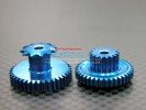 Kyosho Motor Cycle Alloy Wheel Gear Assembly (Km155-17T36T, Km153-11T39T) Install With GPM KM012A Gear Box - 2pcs set - GPM KM1739T Kyosho Motor Cycle Alloy Wheel Gear Assembly (Km155-17T36T, Km153-11T39T) Install With GPM KM012A Gear Box - 2pcs set - GPM KM1739T