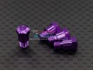 Tamiya Alloy Light King Pin set For Original C-Hub (For TA02, CC01) - 4pcs - GPM TA2004