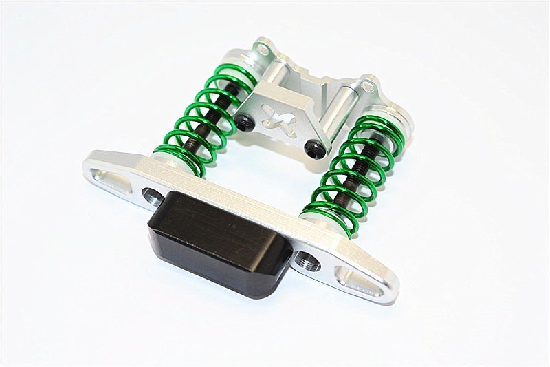 Tamiya DT-03 Upgrade Parts - Aluminum Adjustable Wing Mount Set (Orange)