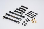 Tamiya GF01 Spring Steel Anti-thread Turnbuckle - 1set (For GF01 / TL01) - GPM GF160ST Tamiya GF01 Spring Steel Anti-thread Turnbuckle - 1set (For GF01 / TL01) - GPM GF160ST