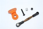 Tamiya GF01 Spring Steel Modified Anti-thread Steering Tie Rod With Servo Horn - 2pcs set - GPM GF160STM Tamiya GF01 Spring Steel Modified Anti-thread Steering Tie Rod With Servo Horn - 2pcs set - GPM GF160STM