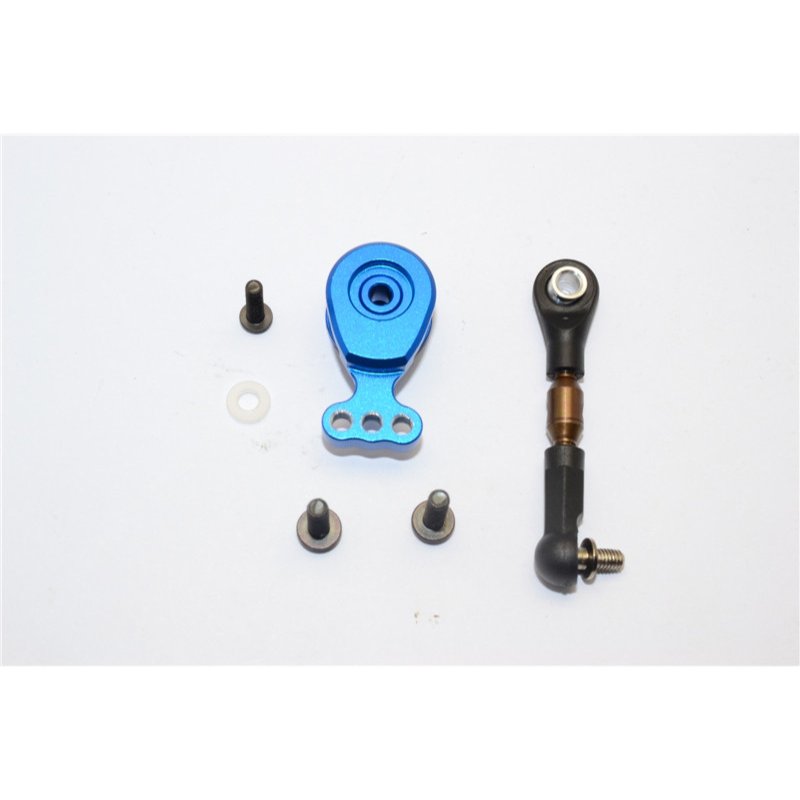 Tamiya M1025 Hummer Aluminium Hi-torque Servo Saver 23T With Steel Tie Rod - 1set - GPM HM1023STM