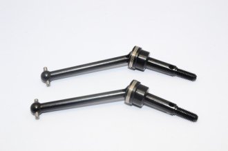 TAMIYA M1025 Hummer 43mm Steel Front/Rear CVD Shaft HM1243C by GPM