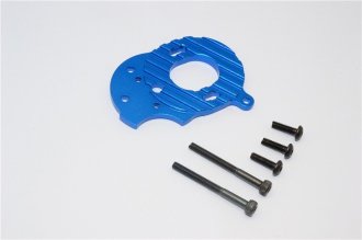GPM Aluminium Motor Plate Für Tamiya MF01X – 1/10 RC Tuning Teil In Blau
