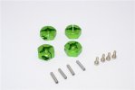 Tamiya MF01X Aluminium Hex Adapter (12mmx6mm) - 4pcs set (For MF01X / M06 / =TT010) - GPM MF010/12X6MM Tamiya MF01X Aluminium Hex Adapter (12mmx6mm) - 4pcs set (For MF01X / M06 / =TT010) - GPM MF010/12X6MM