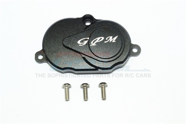 GPM Aluminum Rear Gearbox Cover Blue For Tamiya T3-01 Dancing Rider RC #T3013A-B