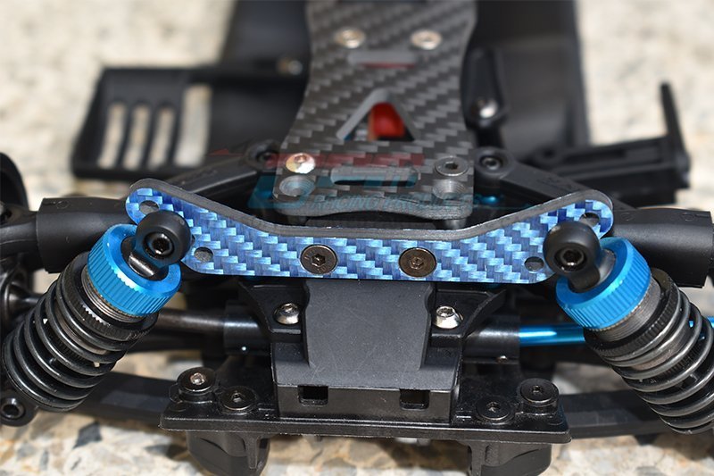 TAMIYA TA08 PRO Carbon Fibre Rear Shock Tower FTA8030 by GPM