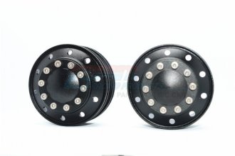 TAMIYA 1/14 Tractor Truck Front 10-Hole Wheel TRU1007F by GPM