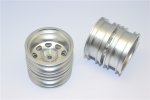 Tamiya 1/14 Truck King Hauler /Globe Liner /Ford Aeromax /Mercedes Benz 1838ls /1850l Alloy Rear Wheel (9holes) - 2pcs - GPM TRU090R Tamiya 1/14 Truck King Hauler /Globe Liner /Ford Aeromax /Mercedes Benz 1838ls /1850l Alloy Rear Wheel (9holes) - 2pcs - GPM TRU090R