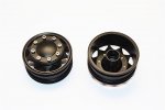 Tamiya Tractor Truck Aluminium Rear Wheel With Hex Driver - 1 PR Set - GPM TRU1006F Tamiya Tractor Truck Aluminium Rear Wheel With Hex Driver - 1 PR Set - GPM TRU1006F