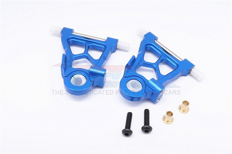 Tamiya TT02B Upgrade Parts - Aluminum Front Lower Arm Set (1 Pair, Red) - View #6