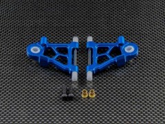 Tamiya TT02B Upgrade Parts - Aluminum Front Lower Arm Set (1 Pair, Red) - View #7