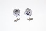 Tamiya TT02B Alloy Hex Adapter 12x9mm - 2pcs set - GPM TT2B010/12X9 Tamiya TT02B Alloy Hex Adapter 12x9mm - 2pcs set - GPM TT2B010/12X9