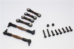 Tamiya 1/10 WR-02C Spring Steel Completed Anti-thread Tie Rod (WR02C Use Only) - 7pcs set - GPM WR2160S Tamiya 1/10 WR-02C Spring Steel Completed Anti-thread Tie Rod (WR02C Use Only) - 7pcs set - GPM WR2160S