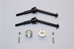 Tamiya WT-01N Steel Rear CVD Shaft (38mm) With 12x9mm Hex Adapter - 1pr set - GPM WTN2238C129 Tamiya WT-01N Steel Rear CVD Shaft (38mm) With 12x9mm Hex Adapter - 1pr set - GPM WTN2238C129