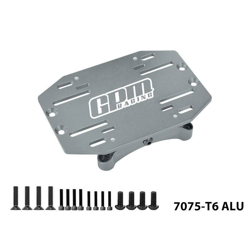 Team Losi 5IVE-TE 3.0 1/5 Electric 4WD Desert Truck RTR 7075 Alloy Esc Tray / Mount Plate - GPM 5T3/051